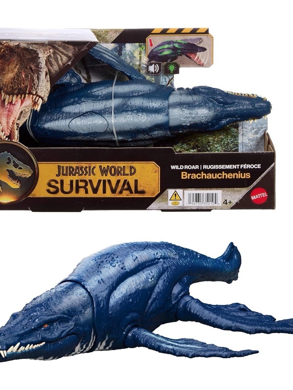 Jurassic World Survival- Wild Roar BRACHAUCHENIUS - New